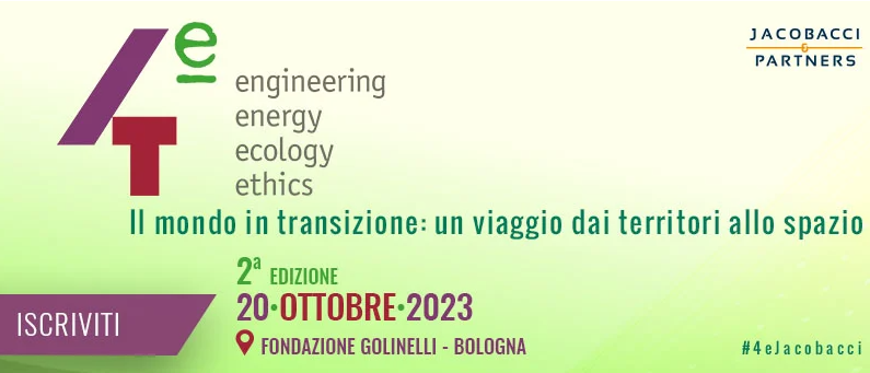Vi aspettiamo il 20 ottobre a #bologna per la seconda edizione del #4e - #4eJacobacci
