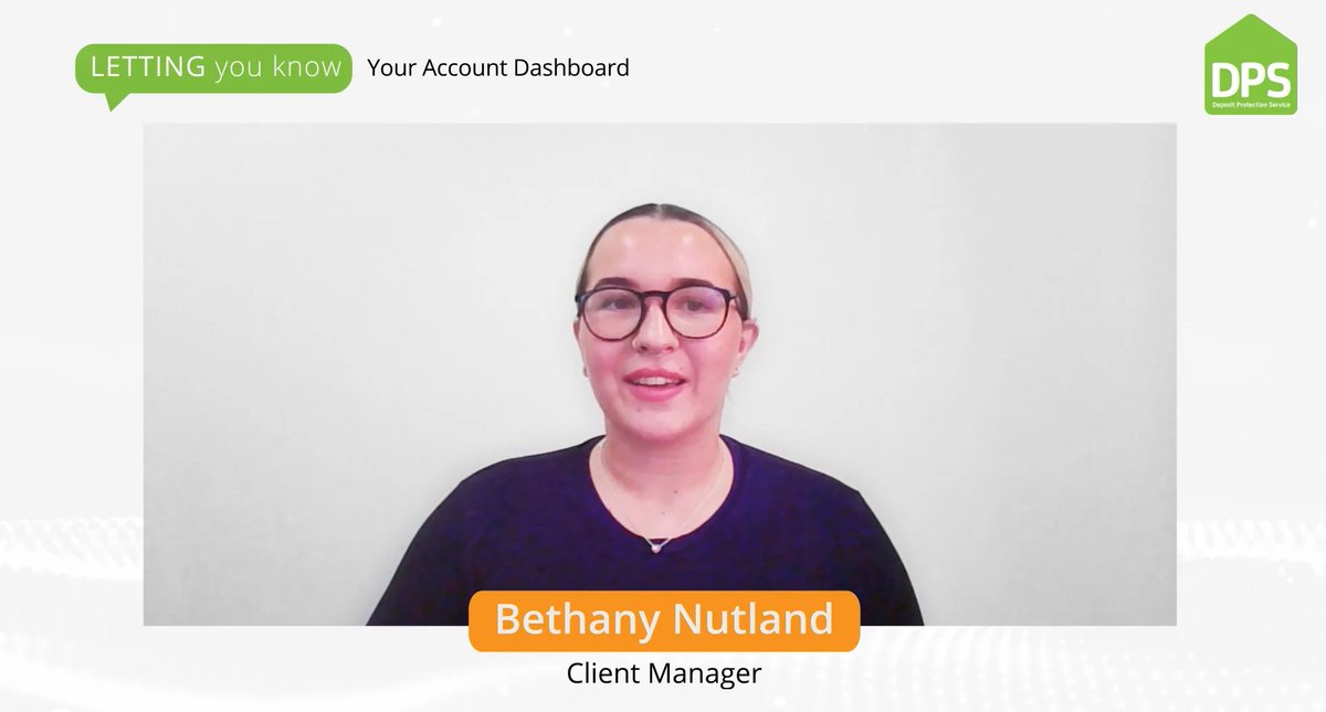 The_DPS's tweet image. LETTING you know: Your Account Dashboard

In our latest video, Client Manager, Bethany, shows you how to easily keep track of your deposits and other actions through your account dashboard: spr.ly/6010uZyva

#depositprotection #Lettings #LETTINGYouKnow