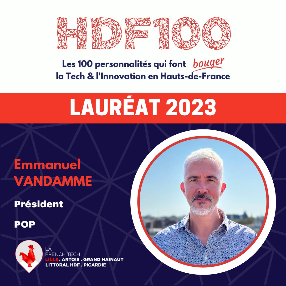 POP (@pop_collectif) on Twitter photo 👏Un grand bravo à <a href="/evandamme/">Emmanuel Vandamme</a> lauréat 2023 du classement <a href="/FrenchTechLille/">La French Tech Lille</a> des 100 personnalités qui font bouger la Tech & l’Innovation en Hauts-de-France !
Une belle reconnaissance des actions de <a href="/POP_collectif/">POP</a> en faveur d'un numérique inclusif ! 👏Un grand bravo à <a href="/evandamme/">Emmanuel Vandamme</a> lauréat 2023 du classement <a href="/FrenchTechLille/">La French Tech Lille</a> des 100 personnalités qui font bouger la Tech & l’Innovation en Hauts-de-France !
Une belle reconnaissance des actions de <a href="/POP_collectif/">POP</a> en faveur d'un numérique inclusif !