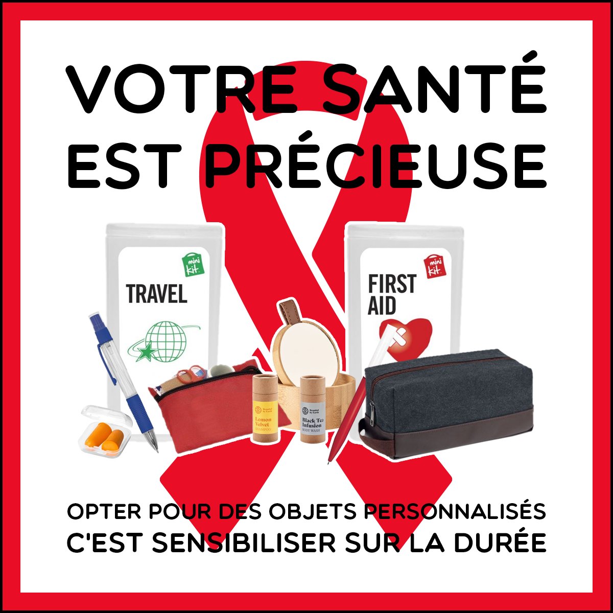 ❤️ Rien n'est plus précieux que la Santé.

🎗️ En cette fin d'année, de nombreux événements de prévention sont organisés. Optez pour des objets personnalisés afin de sensibiliser vos clients ou vos employés.

🎁 Découvrez notre sélection ici winpub.pulse.ly/cbm3nmqpko