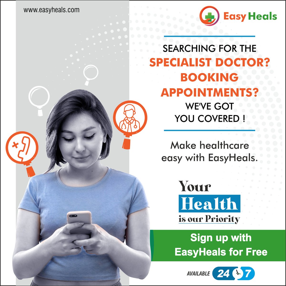 With Easy Heals, your healthcare journey is a breeze!
Discover the features that make healthcare easy and convenient!

Download our app now
play.google.com/store/apps/det… 

#EasyHeals #EasyHealsApp #HealthcareMadeEasy #DoctorSearch #AppointmentBooking #PrescriptionAccess #HealthcareApp