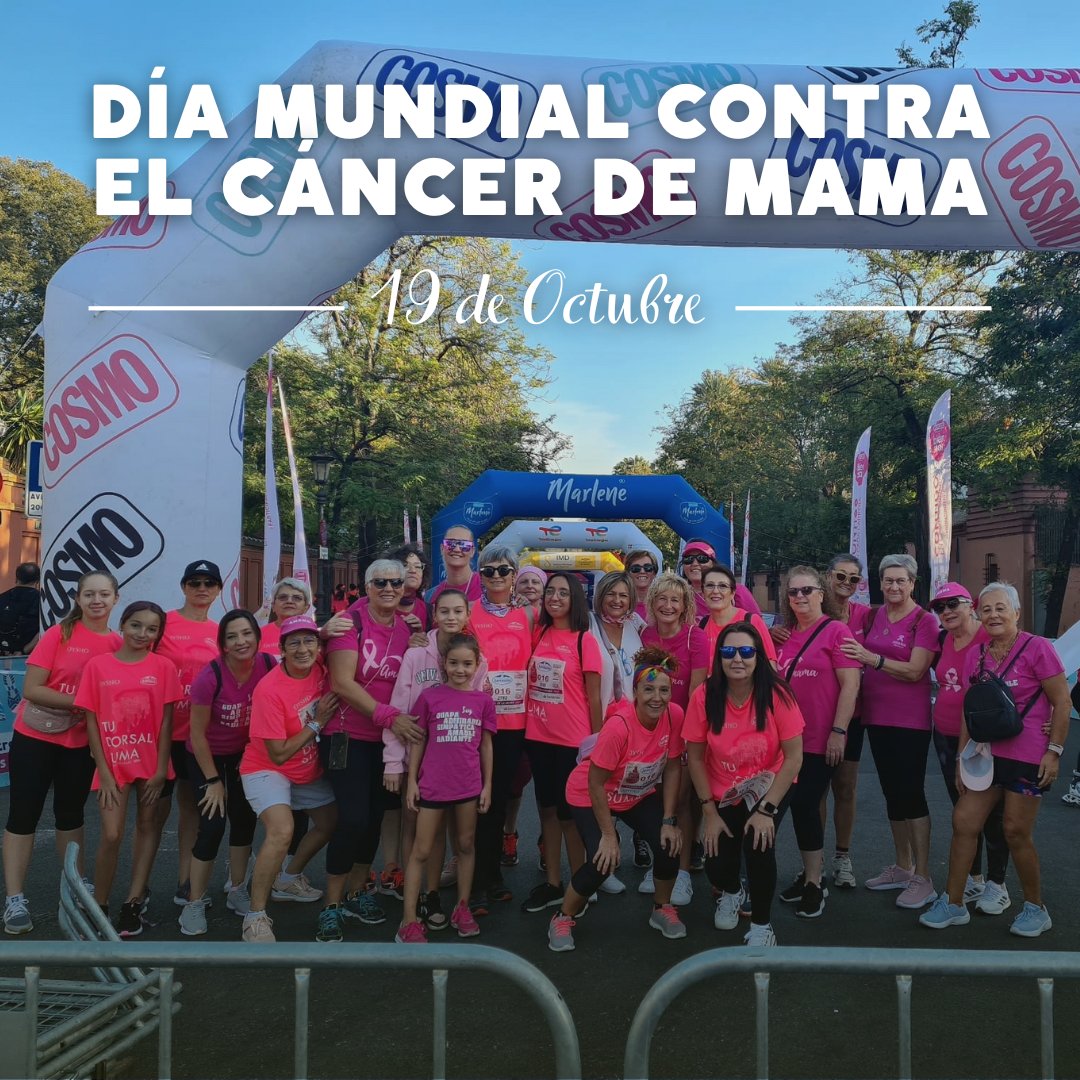 Un año más, #CLAVISURclínicas y todo su equipo, quiere mandar su apoyo en el #DíaMundialDeLaLuchaContraElCáncerDeMama a todxs lxs valientes que tienen que plantar cara a esta enfermedad, y ponemos un ejemplo de "VALIENTES" en esta imagen, <a href="/Amama_Sevilla/">Amama</a>