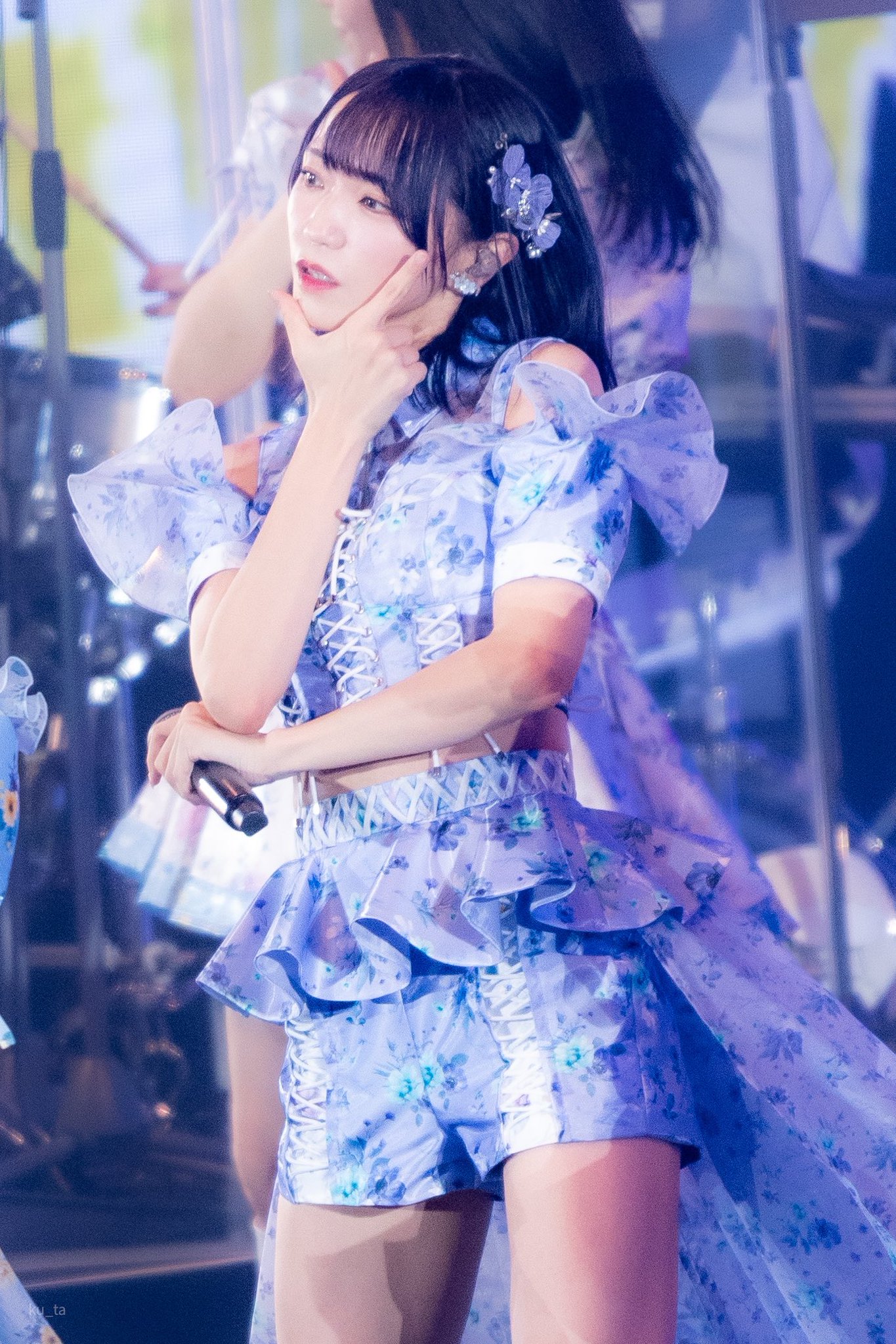 イコラブ 野口衣織 直筆チェキ 6周年コンサート LOVE 生写真 6周年コンサート② 野口衣織 直筆 ヨリ ピンキー