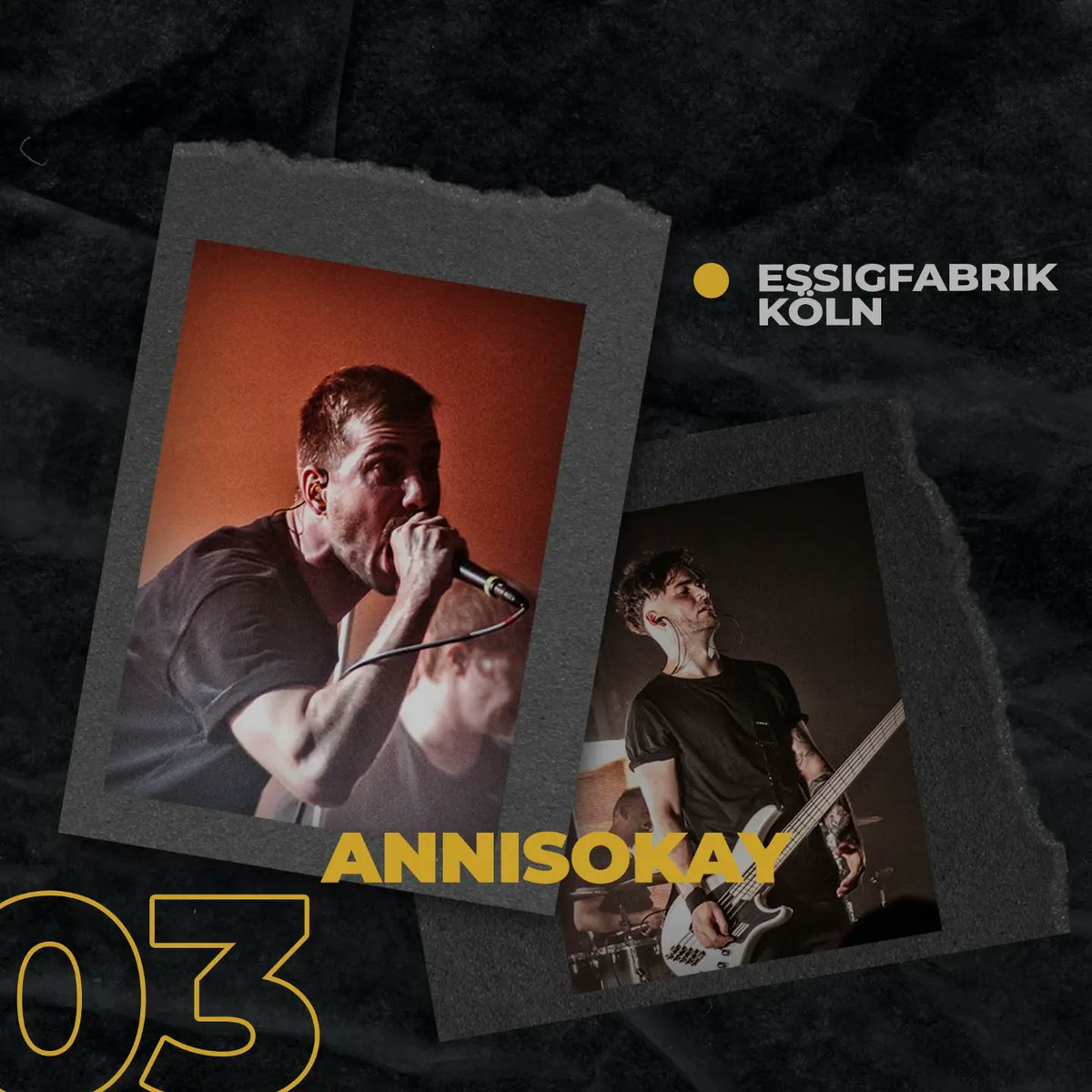 Was für ein Abend..! Hier die ersten Bilder vom @fixationband , <a href="/ToKillAchilles/">To Kill Achilles</a> und <a href="/annisokay/">Annisokay</a> Konzert in Köln. 🔥