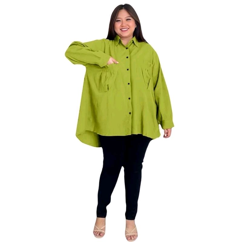 iyash18's tweet photo. Cek kemeja wanita KK jumbo ld120cm -ld 140cm terbaru/kk kemeja oversize katun dengan harga Rp39.800. Dapatkan di Shopee sekarang! https://t.co/PKQnV0mXe9 https://t.co/7PWCNzgkXd