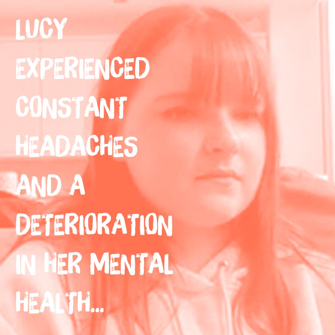 Lucy has been on a reduced timetable at school and has had to reduce her activity levels to the bare minimum. She has headaches, fatigue, feeling faint, aching limbs, racing heart, and not being able to sleep Watch bit.ly/3s3mFCv #LongCovid #LongCovidKids #MentalHealth