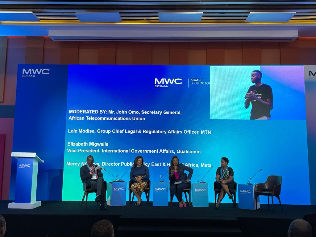 GSMAAfrica's tweet photo. In a panel discussion at #Diversity4Tech at #MWC2023 Elizabeth Migwalla reflected that "We need women at policy level because it is at policy level that will make the change." https://t.co/ZyqVX0U5RN