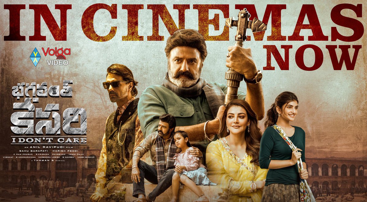 volgavideo's tweet photo. #BhagavanthKesari kicks off with a tremendous WOM 🔥
NBK rampage from the US to the Telugu States💥
records a whopping 10K hourly bookings & USA Premieres smashes a phenomenal $500K+ gross! 🇺🇸🤙
#NandamuriBalakrishna
#AnilRavipudi
#MsKajalAggarwal
#sreeleela14
#rampalarjun https://t.co/0WnrBdM7eU