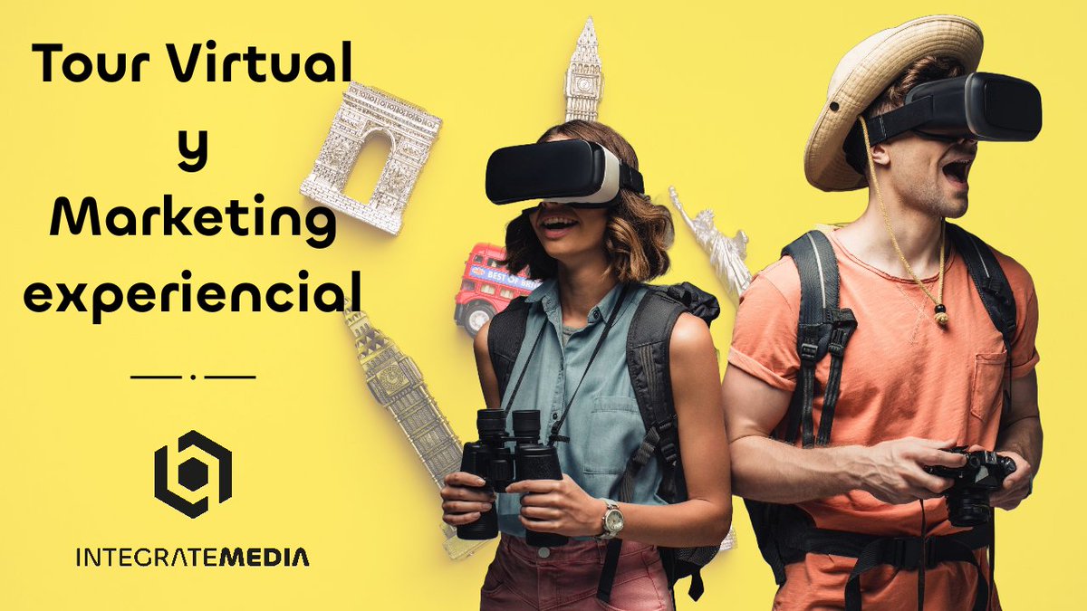 El #turismo está cambiando y los viajeros buscan vivir nuevas #experiencias 🤯

Por eso nace el #marketingexperiencial que unido a nuestro #tourvirtual360 crean el sueño de todo turista.

Si quieres saber más, pásate por nuestro #blog 🔜 integratemedia.es/tour-virtual-3…