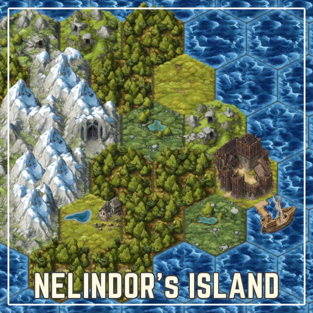 SandboxFantasy's tweet image. Campaign Setting: Nelindor&apos;s Subterranean Sanctuary

#ttrpg #dnd #hexmap