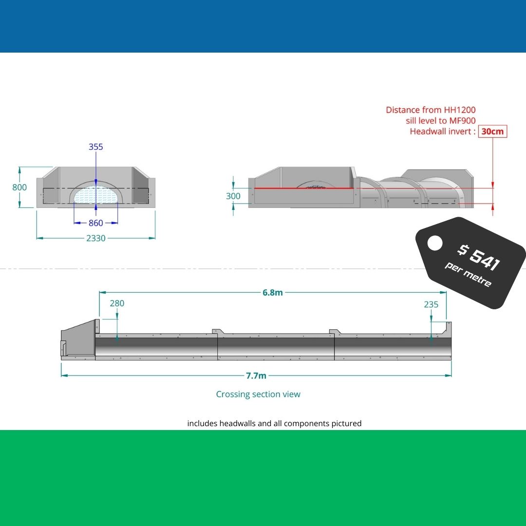 One of the key features of our MaxiFlow 900 range is the removable boards on the  headwall. They allow you to use the board to hold precious water where you need it. 
Alternatively you can remove them to let flood water through.

#theFarmersFriend #fielddrain #canefarming