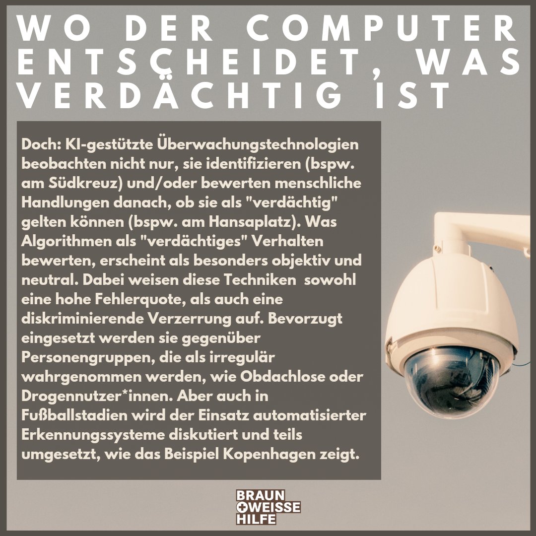 Fanhilfe_FCSP's tweet photo. Am 16.11. veranstalten wir gemeinsam mit @sichpol und in Kooperation mit @rosaluxstiftung und @CafeKollektiv eine Podiumsdiskussion zu KI-Überwachung am Beispiel Hansaplatz und der Gefahr für verschiedene Kontexte, wie bspw. Fußball. Save the Date! #hansaplatz #überwachung https://t.co/8acqsQsnnx