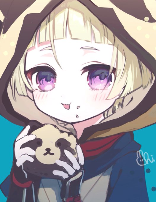 「animal hood blonde hair」 illustration images(Latest)｜4pages