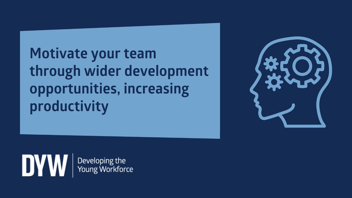 Working with DYW can motivate your existing team, whilst positively impacting young people's futures. Get involved: dyw.scot #DYWScot #ConnectingEmployers