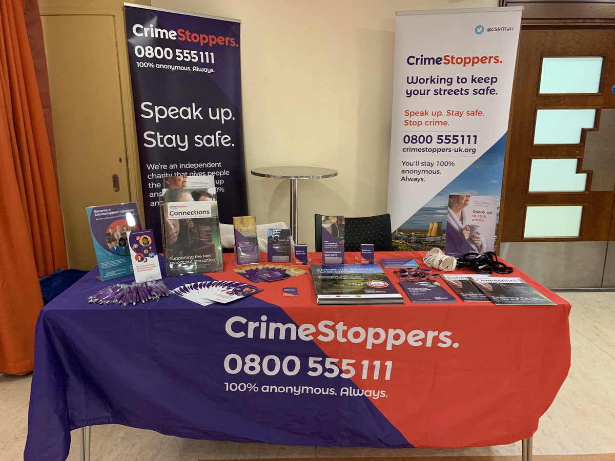 Gemma Gibbs (@csrmyh) on Twitter photo All set up ready for <a href="/Humberbeat/">Humberside Police</a> Clear Hold Build event in #Bridlington
I’ll be speaking about how <a href="/CrimestoppersUK/">Crimestoppers</a> can help communities #SpeakUpStaySafe All set up ready for <a href="/Humberbeat/">Humberside Police</a> Clear Hold Build event in #Bridlington
I’ll be speaking about how <a href="/CrimestoppersUK/">Crimestoppers</a> can help communities #SpeakUpStaySafe