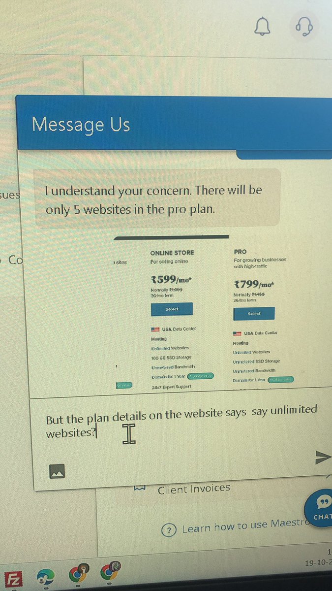 photoninhaler's tweet photo. Is @BluehostIndia misleading its customers ? @bluehost #bluehost https://t.co/NHqhKfptsK