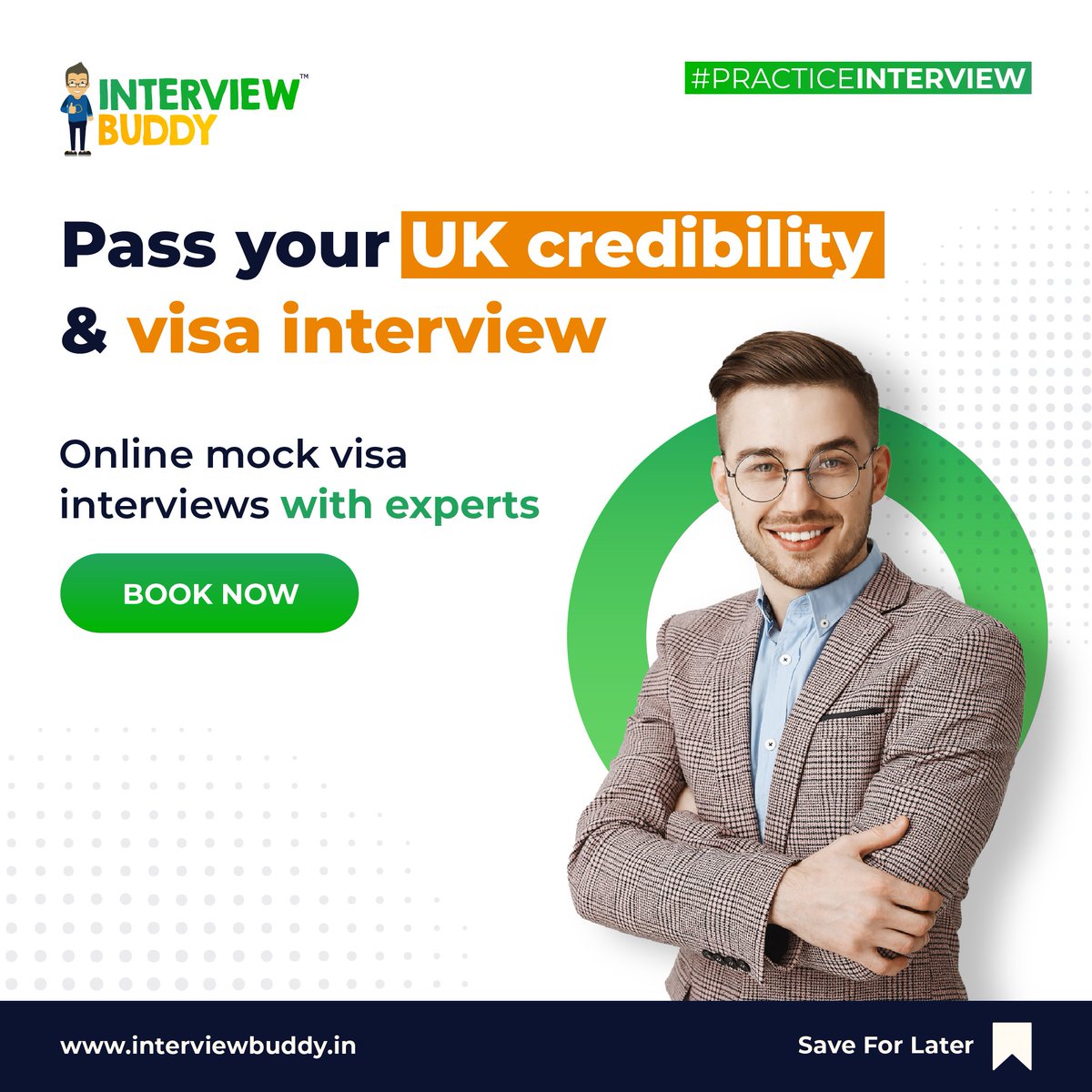 IntrvwBuddy's tweet image. Unlock Your UK Visa Success! 🇬🇧🌟

Gain the confidence and skills needed to ace your UK credibility and visa interview. 🛂💼

Join us on InterviewBuddy for personalized, online mock visa interviews and step into the UK with assurance!

#UKVisa #VisaInterview #StudyinUK