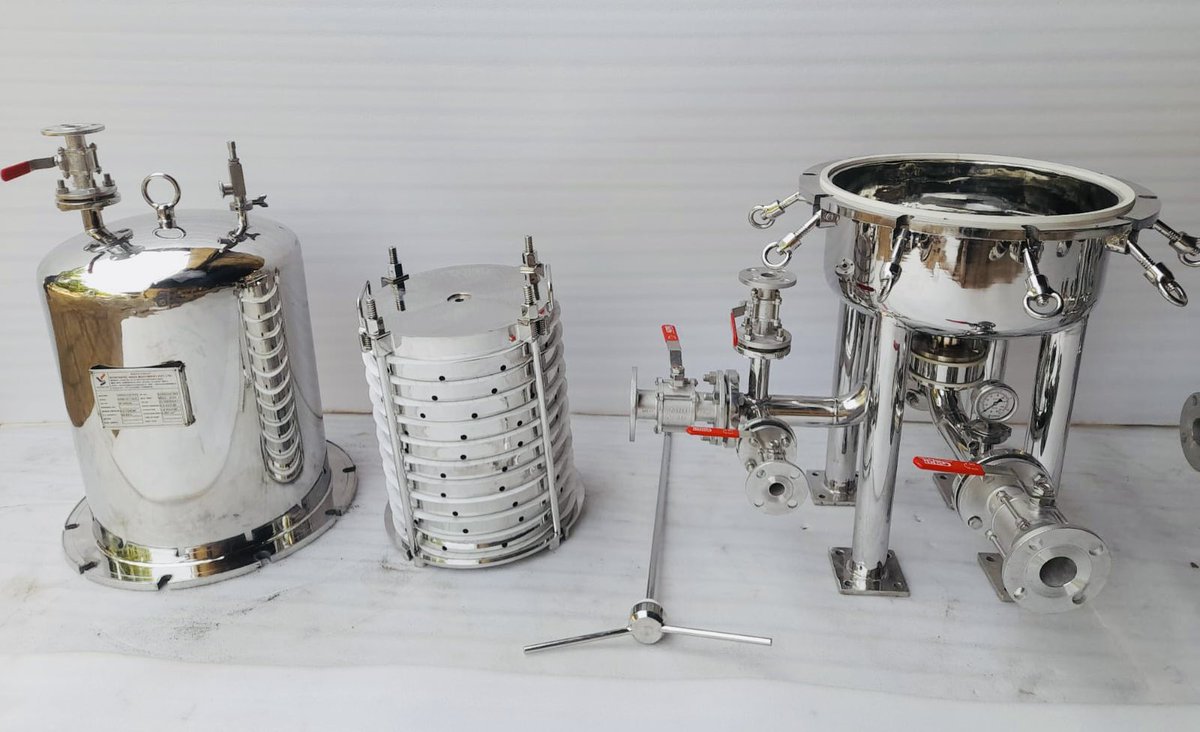 Synovatic's tweet image. SS316 Sparkler Filter | Halar Coating Sparkler Filter | PFA Coating Sparkler Filter | Tefzel Coating Sparkler Filter | ETFE Coating Sparkler Filter  | Non- Mettalic Sparkler Filter | Solid PTFE/PP Plates Sparkler Filter
#Sparklerfilter #Synovaticindia #PFA #Halar #ETFE #coating