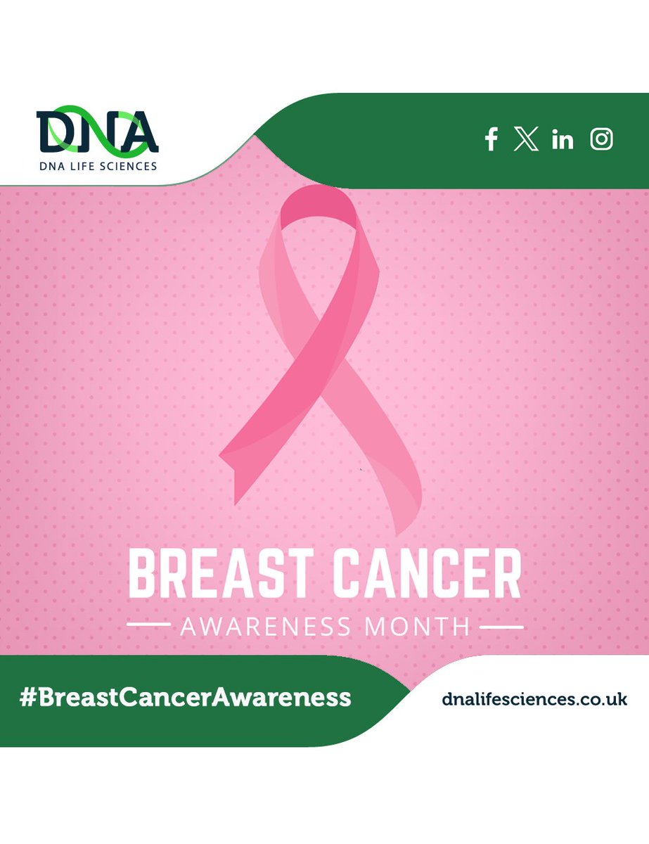 DNA Life Sciences (@dnalifesciences) on Twitter photo This month is #BreastCancerAwarenessMonth and we stand with the millions of individuals and families affected by this disease and join hands in the effort to raise awareness, support research, and find a cure. 🙏
#BreastCancerAwarenessMonth #LifeSciences #LifeScienceRecruitment This month is #BreastCancerAwarenessMonth and we stand with the millions of individuals and families affected by this disease and join hands in the effort to raise awareness, support research, and find a cure. 🙏
#BreastCancerAwarenessMonth #LifeSciences #LifeScienceRecruitment