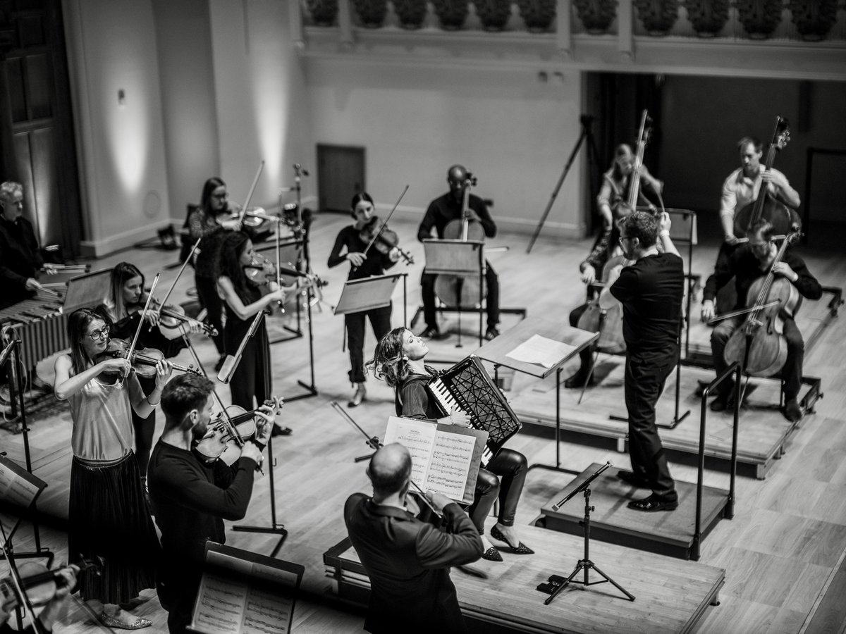 We had such a blast performing with @KsenijaSidorova and @george_conducts at Cadogan Hall on Tuesday. Thanks to everyone who joined us! 📷 Ben Reason
