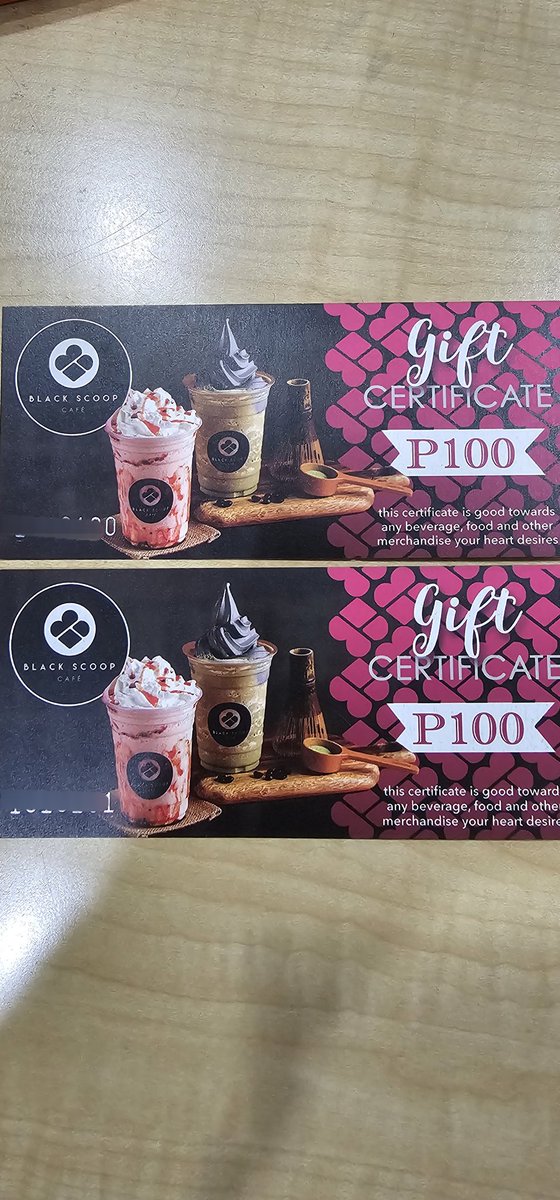 iudacanay's tweet photo. Budol ang Black Scoop Cafe...hindi tumatanggap ng Gift Certificate...😒😒😒 @blackscoopcafe so sayang ito? #blackscoopcafe https://t.co/jICJlyt0GD