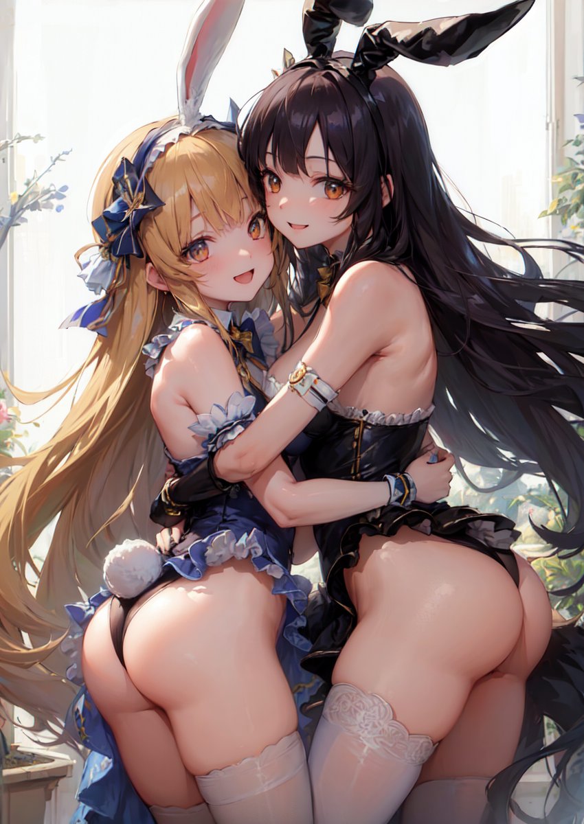 tanakei0095's tweet photo. バニー姉妹
#AIart https://t.co/PUv1b4MVns