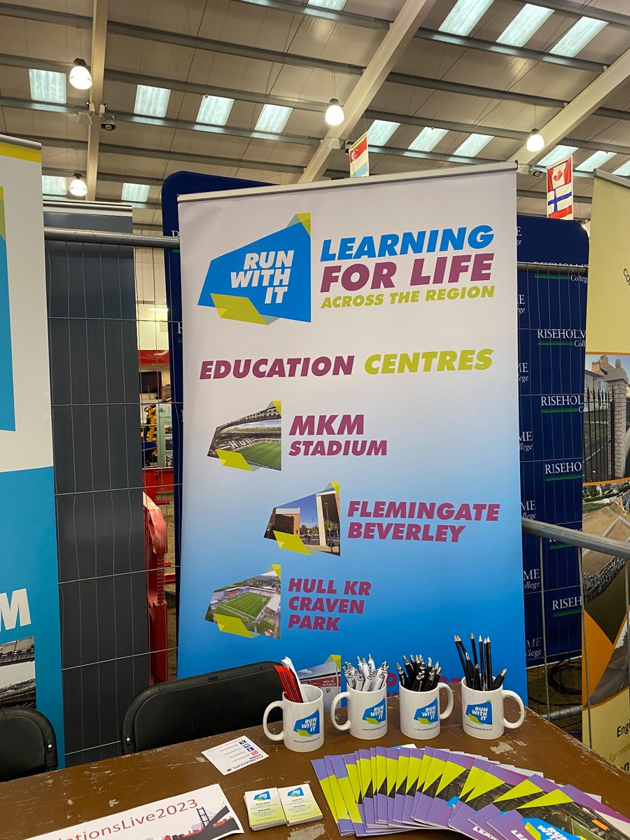 All ready for our day @FoundationsLive1 come and say hello! #FoundationsLive2023 #learningforlife