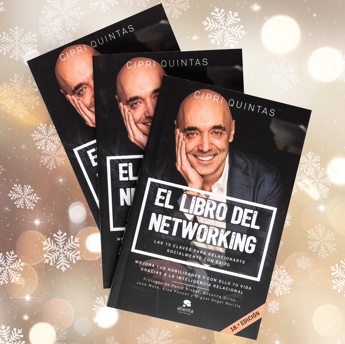 cipriquintas's tweet photo. Esta Navidad 🤗🎁🎄 te invito a que regales en tu empresa dos herramientas poderosas para el crecimiento personal y profesional, mis dos libros solidarios @Alienta "Sawubona: El secreto del verdadero éxito" y "El Libro del Networking". Regala uno o los dos en pack personalizado❤️ https://t.co/zuFCiV3YcJ