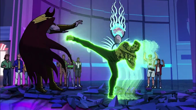 『モータルコンバット』新作アニメ「Mortal Kombat  Cage Match」海外発売!  1980年代のハリウッドを舞台に、アクションスター ジョニー・ケイジの戦いを描く。 