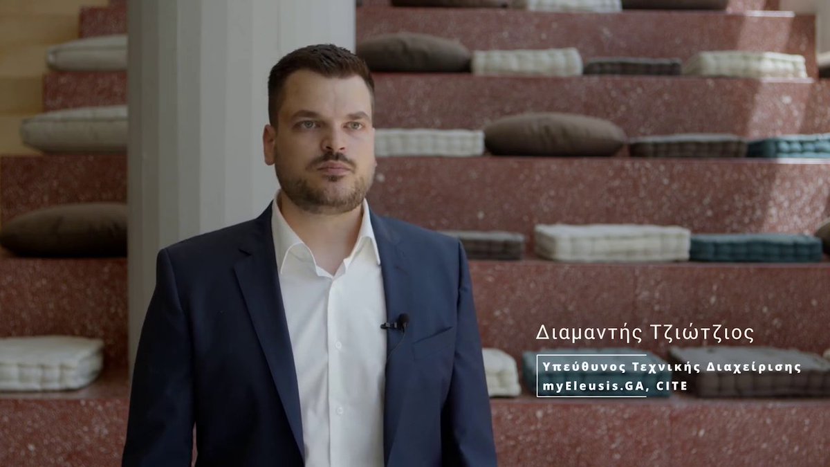 CITE's VIP of Engineering, Mr Diamantis Tziotzios, presenting myEleusis.GA platform. <a href="/myEleusis/">myEleusis</a> 

#SeriousGaming #MobileApp #CulturalHeritage 

facebook.com/myEleusis/vide…