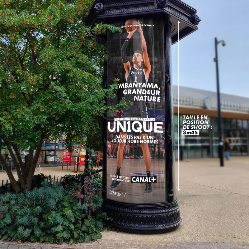 BETCParis's tweet photo. Retrouvez Victor Wembanyama grandeur nature dans le documentaire "Un1que" de @canalplus. 

Et retrouvez-le aussi grandeur nature dans notre nouvelle campagne de lancement. Littéralement👇 https://t.co/CtPnE3HQBZ