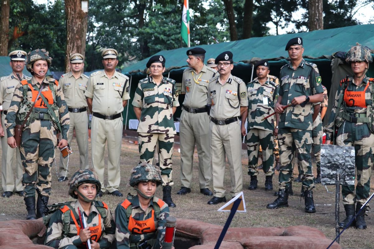 stcbsfnb's tweet photo. Attestation Parade of 607 recruits @stcbsfnb is scheduled on 20/10/23 at 0850h onwards. Join us in celebrating this momentous occasion with these brave #Seemapraharis. Sh Nitin Agrawal, Director General BSF will review the parade.
https://t.co/jcq3ygV9Qa

#Bordermen
@BSF_India https://t.co/rK3mMfnh01