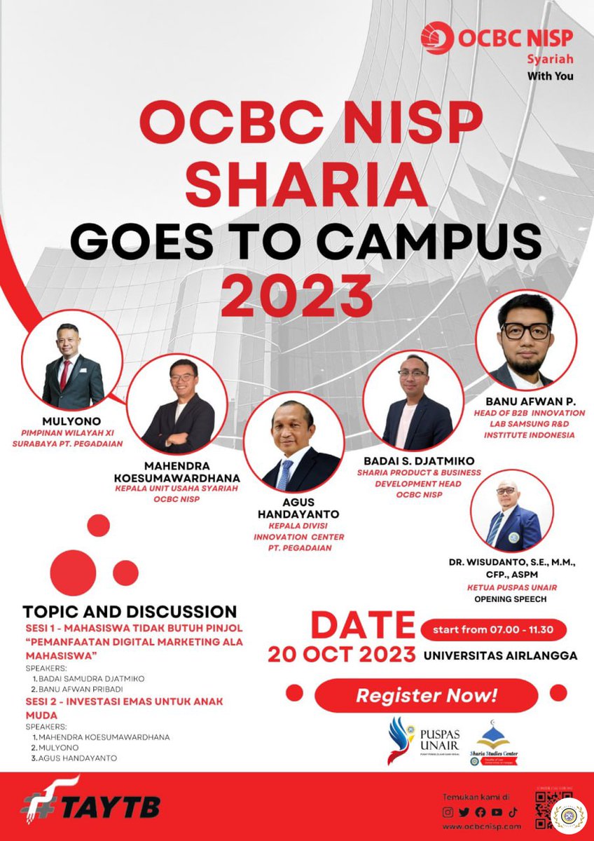airlanggafess's tweet photo. -uner yuk melek digital marketin dan investasi bersama seminar dari OCBC ini. dapet SKP loh 👍🏻 

nanti sender drop link nya di rep yaa https://t.co/21vzloAwQv