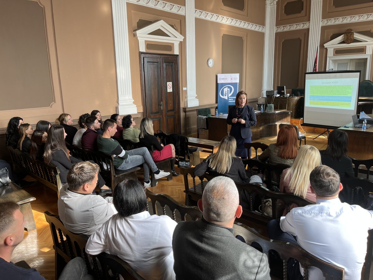 ovp_pravosudje's tweet photo. 🔷 U utorak i sredu smo u okviru @ovp_pravosudje održali obuke u Požegi i Zaječaru za stručne radnike angažovane u koordinaciji akcija prevencije i zaštite od nasilja u porodici u zajednici.

🔷 Pratite naše aktivnosti na 👉 https://t.co/sg4r10PUV1 https://t.co/wQoEPVYKW3