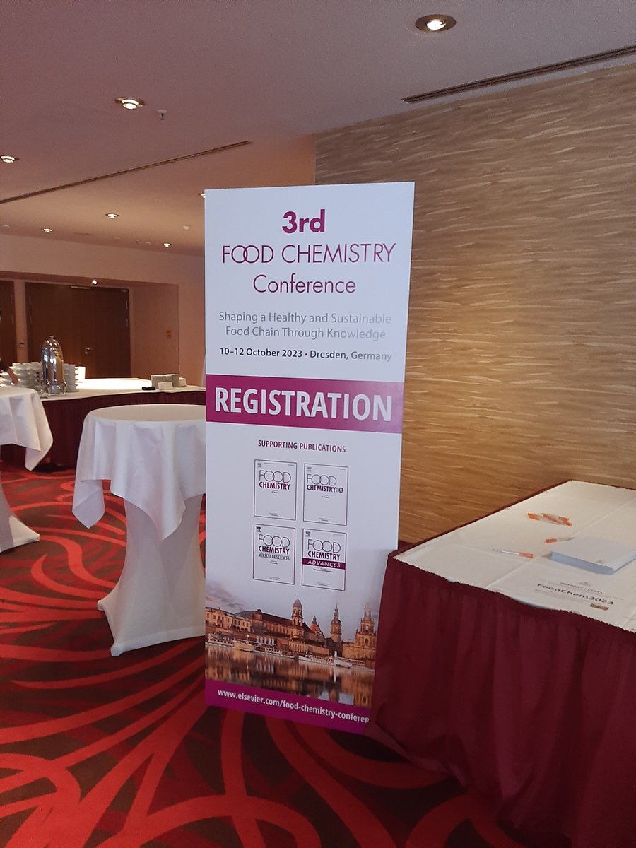 Alex_Stratakos's tweet image. Attended the 3rd Food Chemistry Conference,Dresden🌍a great platform for knowledge exchange.
We presented our research and I&apos;m happy to share that our work on &apos;Development of 3D-printed pea protein-based, nutritious dysphagia-oriented meals.&apos; got the Best Poster award! @UWE_SoAS