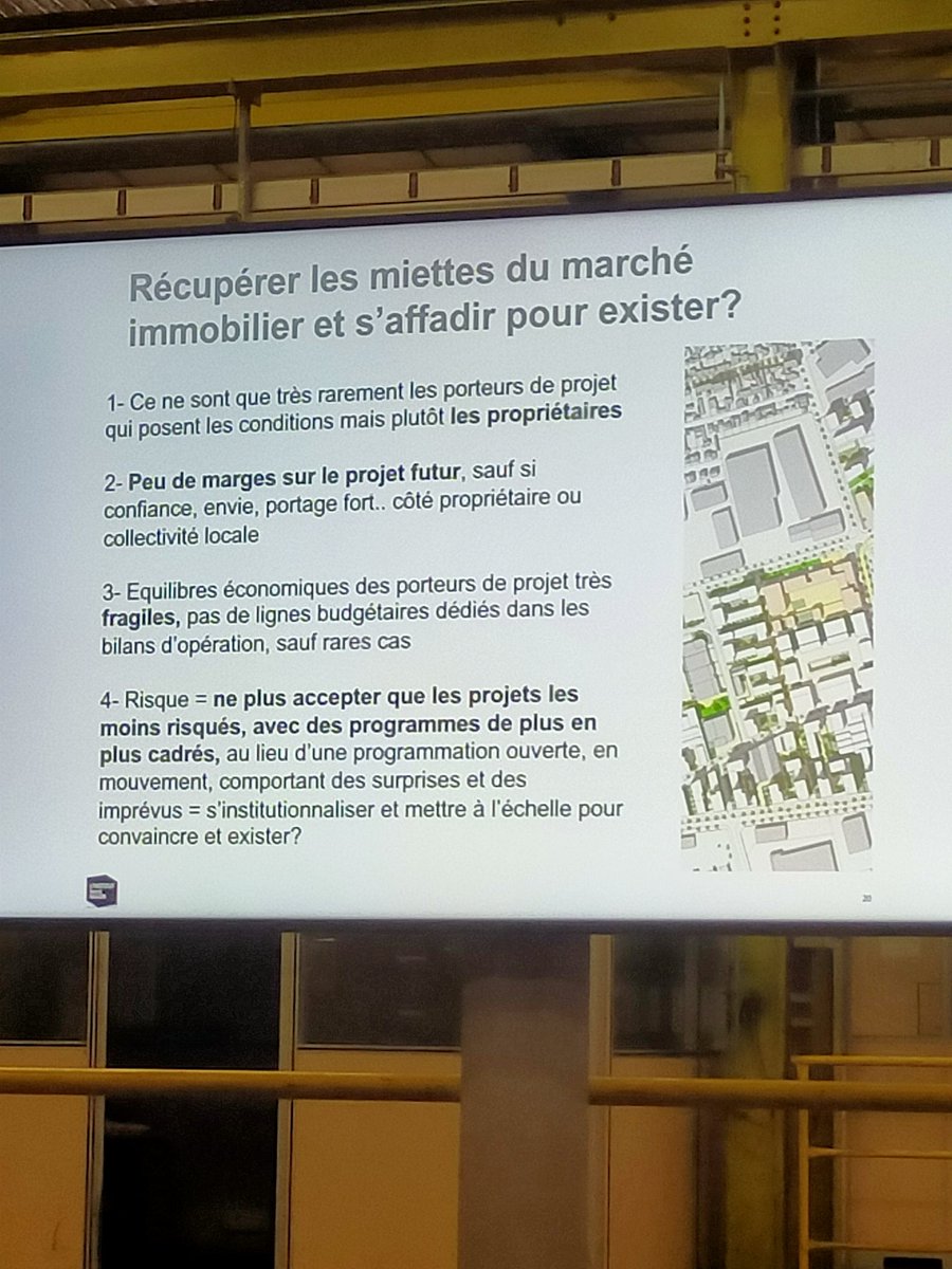 Cécile Diguet pose les questions qui grattent autour de l'urbanisme transitoire.