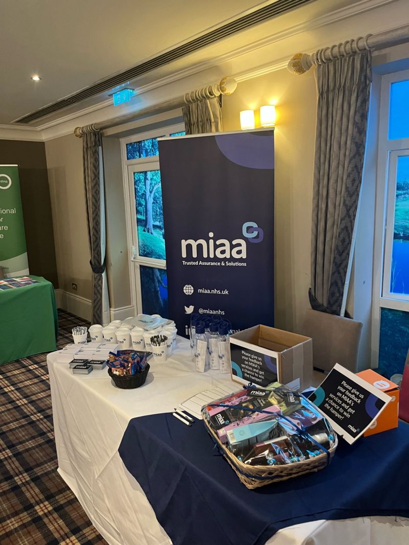 We are set up and ready to go for the North West Finance Directors Conference 2023. Come and talk to us and give us your feedback on our services. #NHS @nwsdn #FDConf23