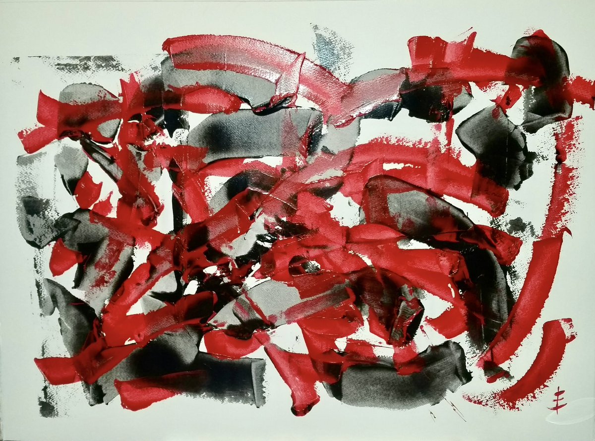 From the forgotten file….
Title: Red Road
Acrylic on paper 
22x30 in
55x75 cm 
#ottawartist #ottawart #ottart #ottarts #artgallerytoronto #artgallerylondon #artabstrait #abstraktart  #canadianartist🇨🇦 #現代美術 #613art #613artist  #artcanadien 
#アートギャラリー
#カナダの芸