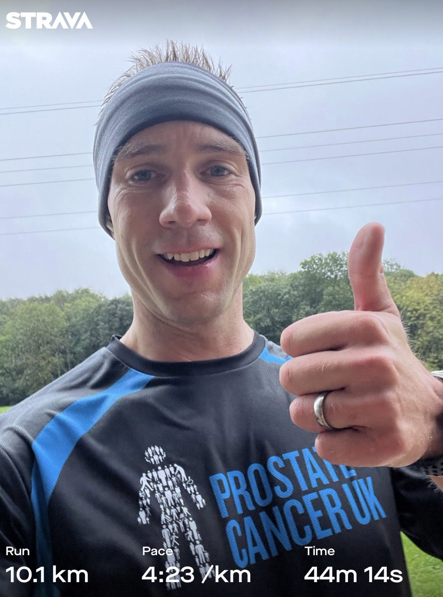 Day 19 @prostateunited ☑️ A wet and wild run dodging the traffic! Got round in one piece 😅 Please keep supporting the runners and riders this month 👇🏻 justgiving.com/fundraising/pr… #YouCanAlwaysDoMore
