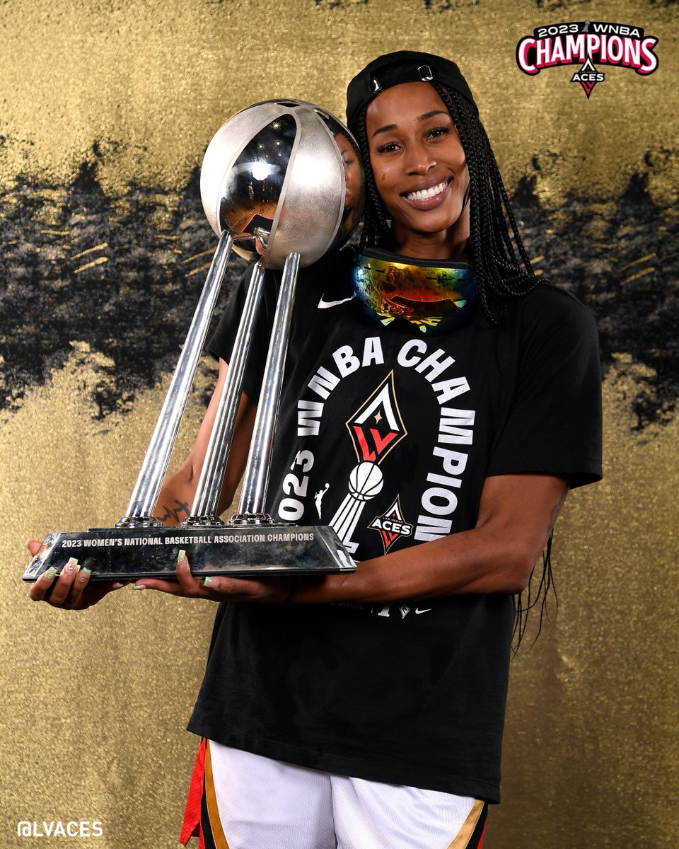 Adding another championship to the resume!

2023 @WNBA Champ, @Aye_itslaylay 🏆

#RaiseTheStakes // #WNBAChampions