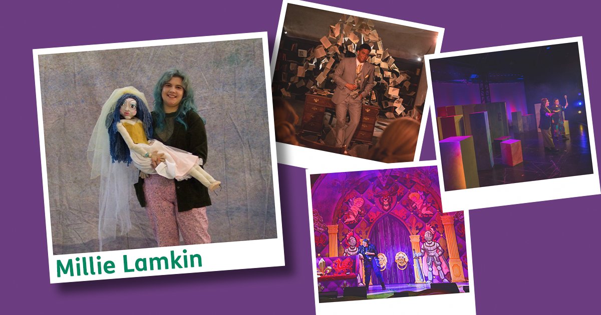 Call out to theatres!

Our wonderful Trainee Designer Millie Lamkin is available for design work from February to August 2024. 

Any work Millie does during this period is fully funded 💗

More information here:
bit.ly/46xJ4XD

Or DM us!