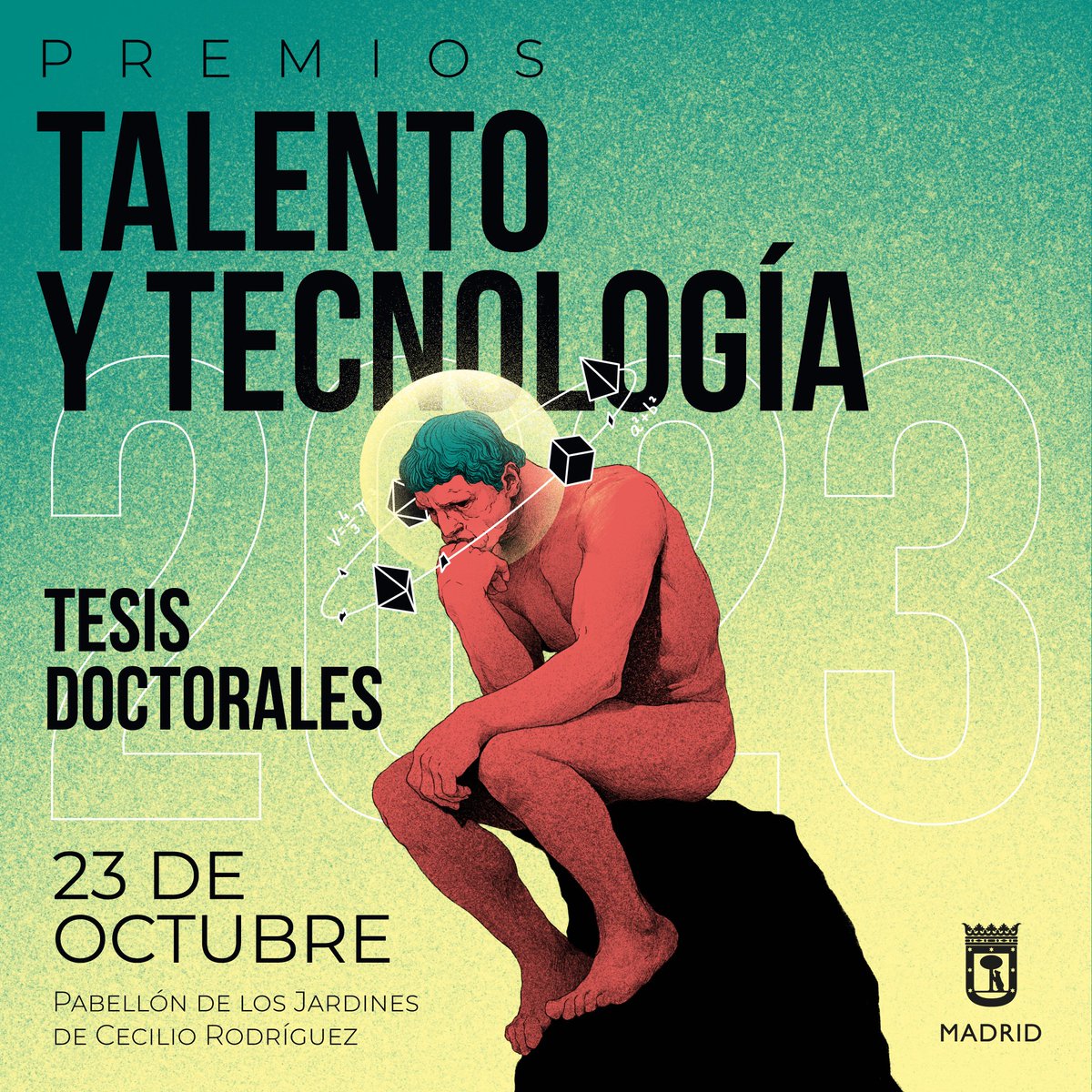 🏆 El 23 de octubre, el Ayuntamiento de <a href="/MADRID/">Ayuntamiento Madrid</a>  entregará los Premios Talento y Tecnología 2023 en el Parque del Retiro

Esta tercera edición busca fomentar la innovación en la ciudad y fortalecer la competencia entre estudiantes universitarios madrileños✅

¡No te lo pierdas!🚀