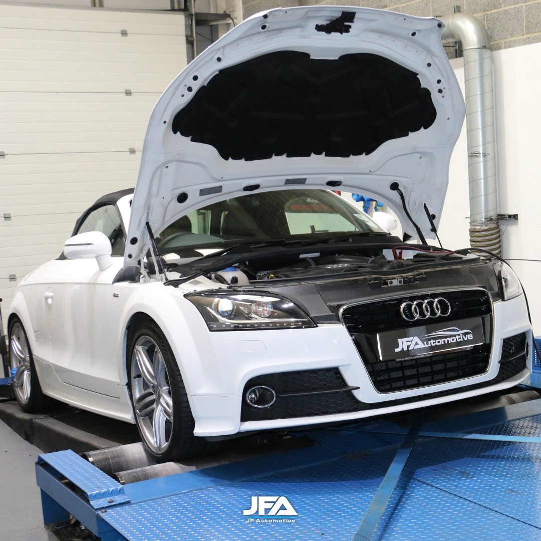 JFAutomotive's tweet image. 💭 Dreaming of a higher BHP for your Audi TT S? At JF Automotive we can make this your reality! 🥳 #JFAutomotive #ECUSoftware #ECURemapping #EngineTuning #GearBoxTuning #Modified #Fast #Dyno #JFATuned #Stage1ECUSoftware #PerformanceUpgrade #Audi #AudiTTS #AudiTuning #AudiTune