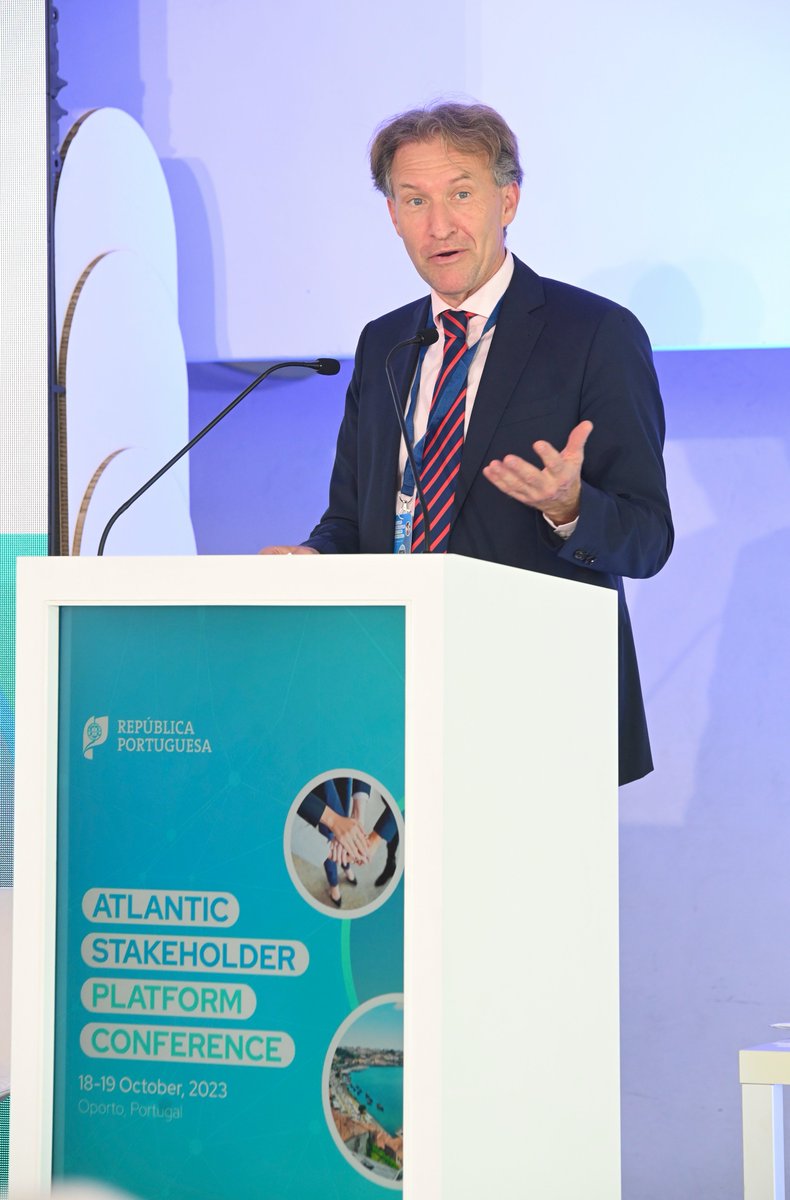 EUAtlantic's tweet image. 🔹Opening Ceremony🔹
The #ASPC23 had the honour to have Kestutis Sadauskas - Deputy Director General, Directorate General Maritime Affairs and Fisheries - and Jose Maria Costa - Secretary of State for Maritime Affairs, Portugal - presenting the opening remarks!
@EU_MARE @cinea_eu