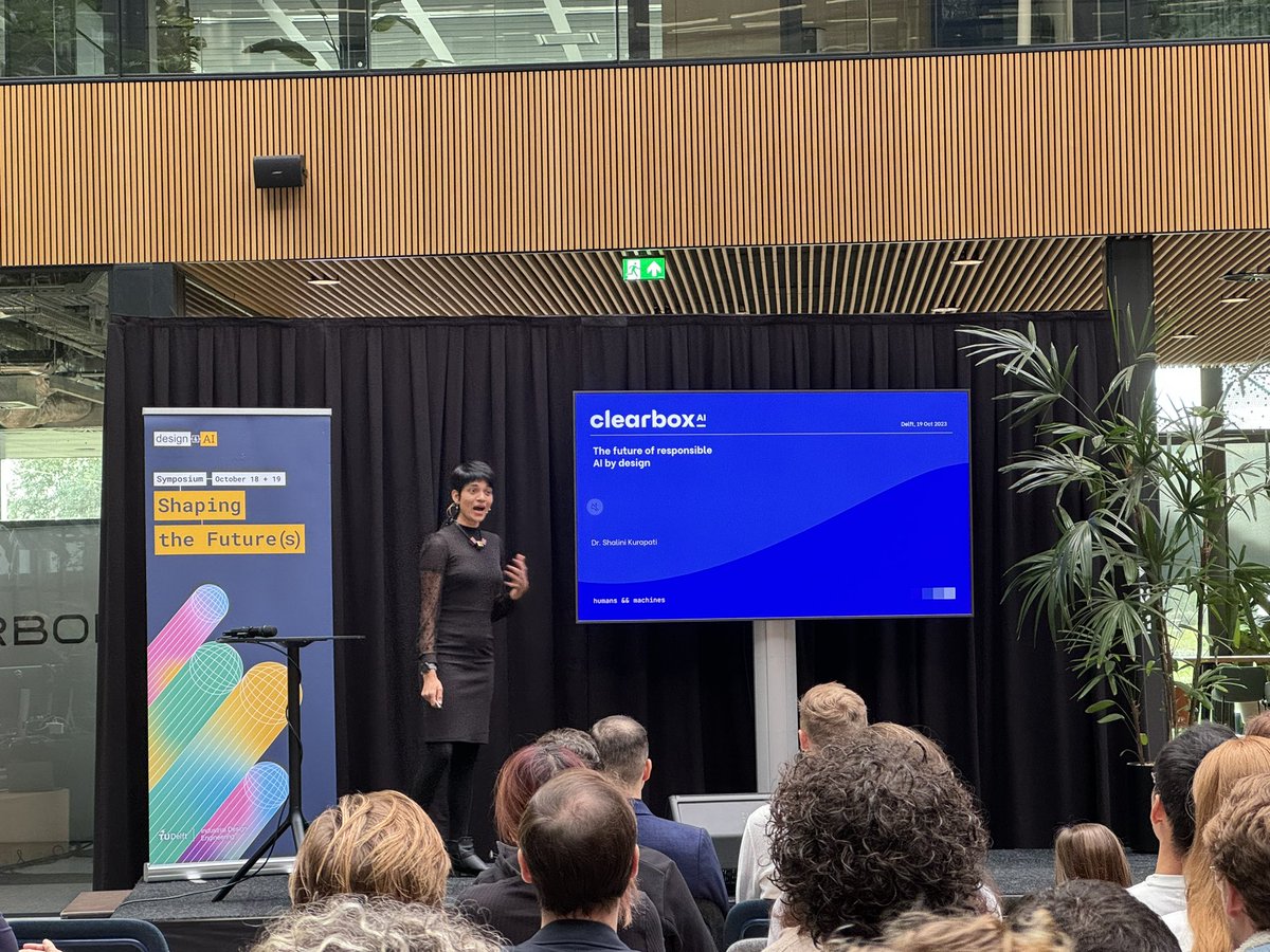 Alessandro Bozzon (@aleboz) on Twitter photo 2nd day of the 2023 Design&AI symposium.Great news: the 2024 edition of the symposium will be in Eindhoven,organized by <a href="/swensveen/">Stephan Wensveen</a> and <a href="/TUeindhoven/">TU Eindhoven</a> during the <a href="/dutchdesignweek/">Dutch Design Week</a>.Amazing program ahead, starting with a keynote by <a href="/shalini_kr/">Shalini Kurapati</a> from @ClearboxAI
<a href="/idetudelft/">IDE TU Delft</a> <a href="/TUDelft_AI/">TU Delft | AI Initiative</a> 2nd day of the 2023 Design&AI symposium.Great news: the 2024 edition of the symposium will be in Eindhoven,organized by <a href="/swensveen/">Stephan Wensveen</a> and <a href="/TUeindhoven/">TU Eindhoven</a> during the <a href="/dutchdesignweek/">Dutch Design Week</a>.Amazing program ahead, starting with a keynote by <a href="/shalini_kr/">Shalini Kurapati</a> from @ClearboxAI
<a href="/idetudelft/">IDE TU Delft</a> <a href="/TUDelft_AI/">TU Delft | AI Initiative</a>