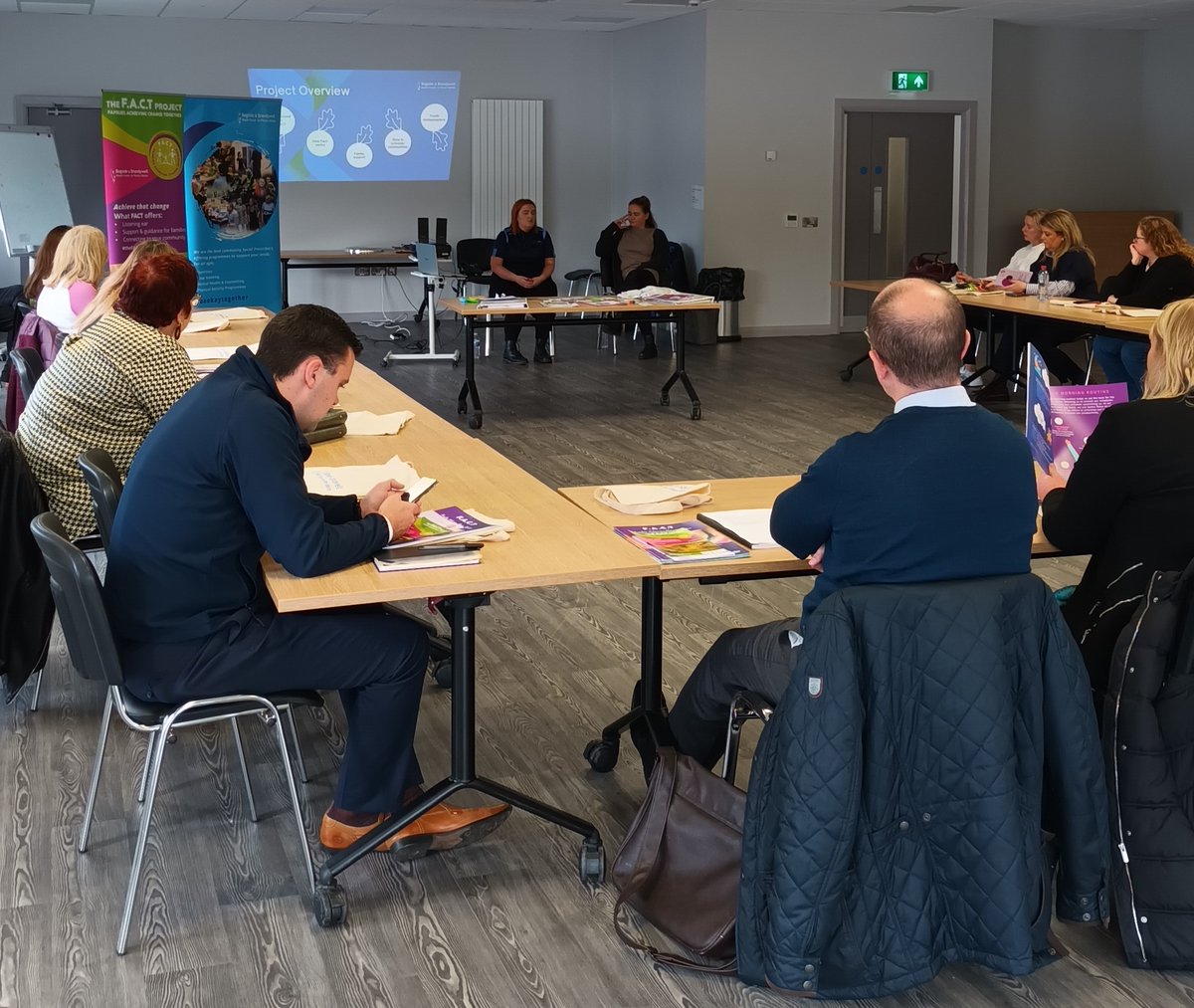 Very successful day at the Bridging Programme Day in Derry~Londonderry hosted by Greater Shantallow Area Partnership and Bogside Brandywell Health Forum.

Many thanks to Rory Mc Parland (GSAP) and Michaela O'Hagan (BBHF) for organising.

<a href="/SEUPB/">SEUPB</a> <a href="/Ed_Authority/">Education Authority</a> <a href="/Leargas/">Léargas</a> 
#SharedEd