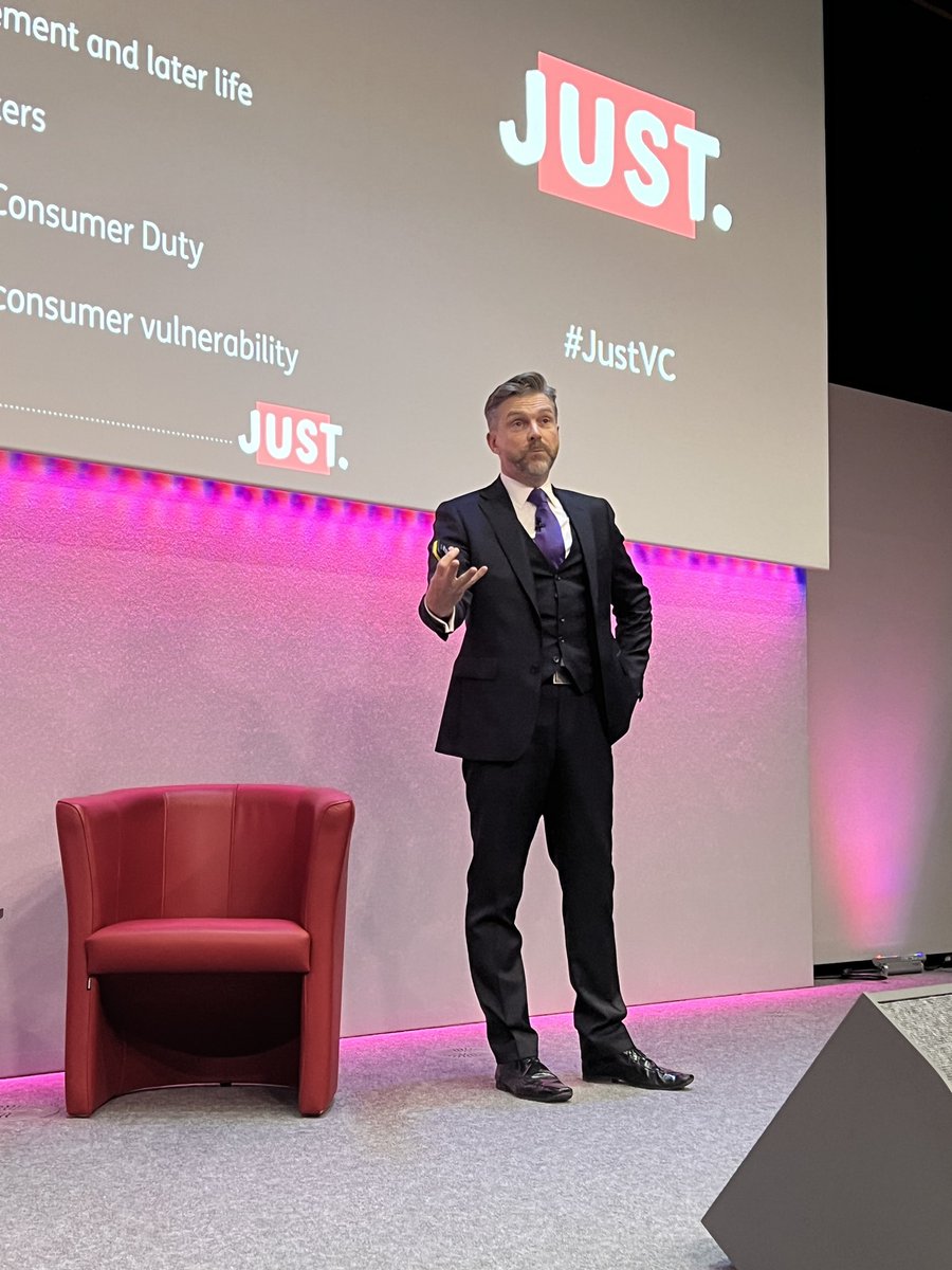 Looking forward to speaking at today’s <a href="/Just_Adviser/">Just Adviser</a> Vulnerability Conference.

#ConsumerDuty #SafePairOfHands #FinancialFinancial #JustVC