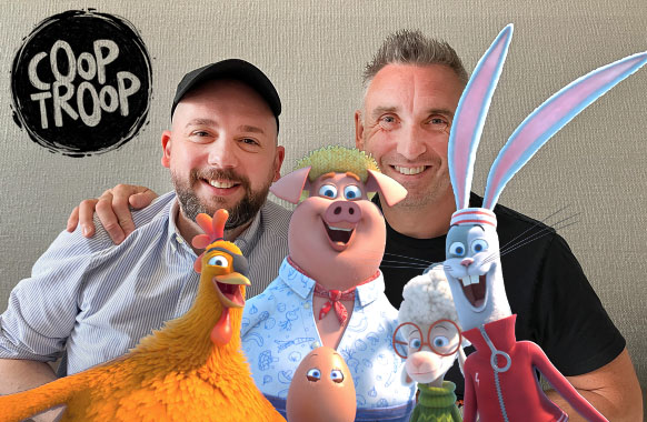 We are beyond excited to announce the premier of Coop Troop animated TV series - NOW STREAMING on @ITVX by co-creators @Alex_T_Smith and @spudbred with @sixteensouth. Coop Troop is fast, funny and farcical! It’s the A-Team with farm animals! Read more: tinyurl.com/yc6tuapa
