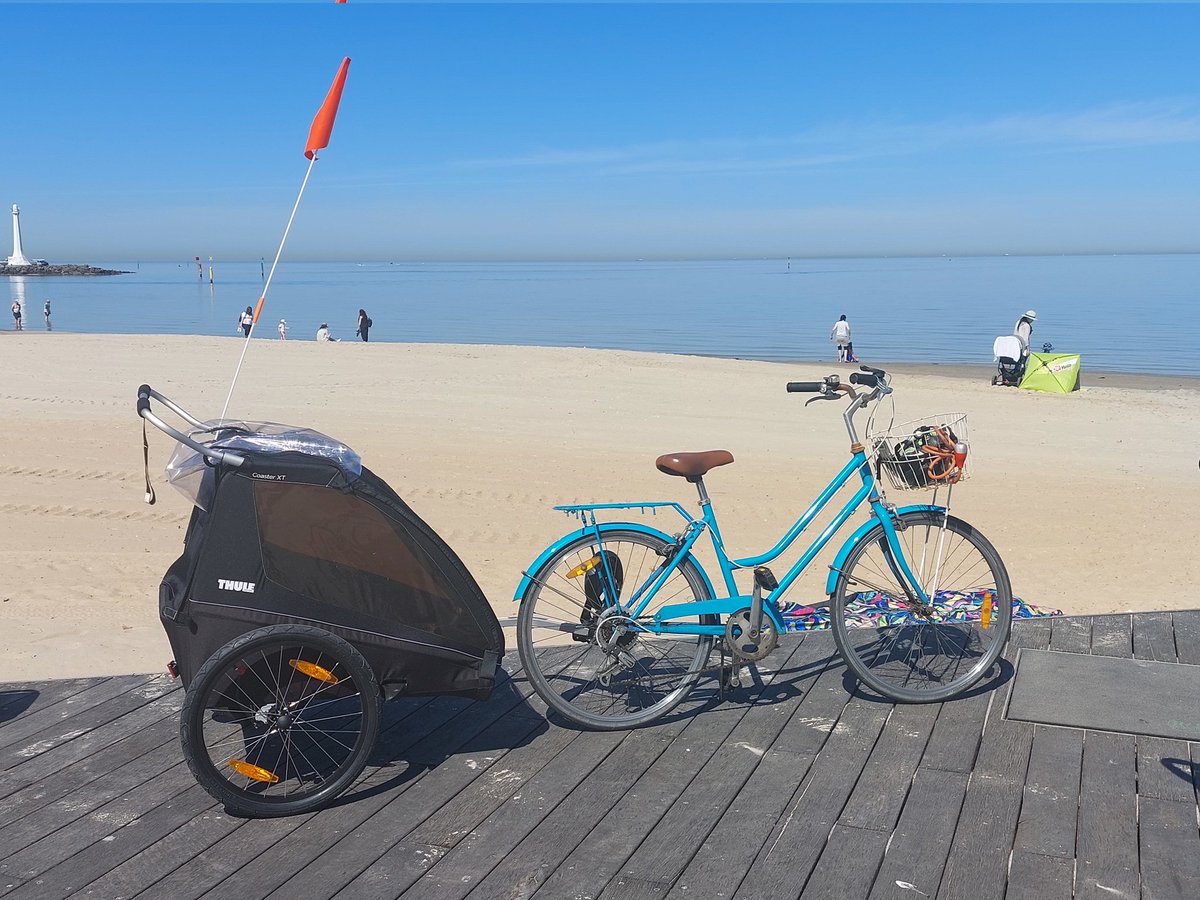 Best way to get the kids to the beach?