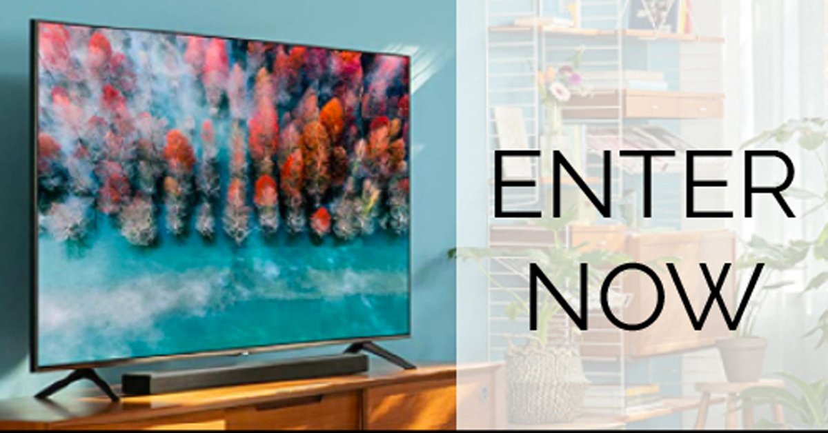 Win SAMSUMG Smart TV #Giveaways RT&F for a chance to #Win

End 20/10/23

Visit buff.ly/3hapEAY Must search your favorite stores and share store link

#goodluck #prize #competition #ThursdayThoughts #thursdayvibes #ThursdayMorningVibes #StormBabet #WorldMenopauseDay